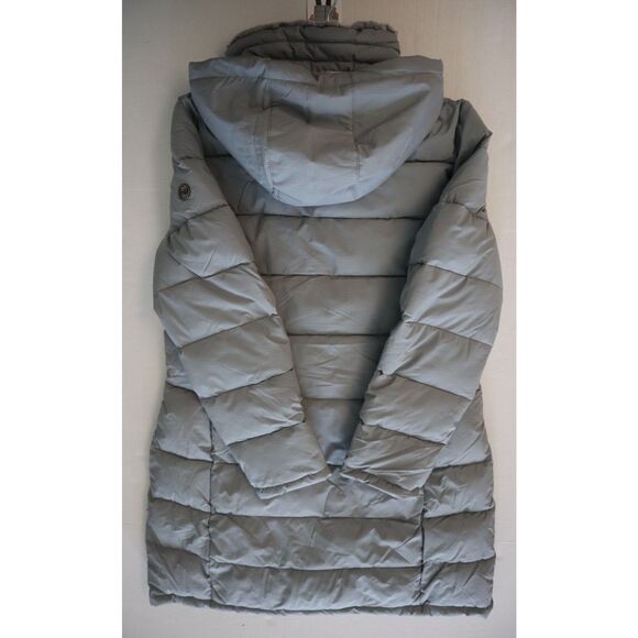 Andrew Marc 1423663 Women's Sz Large Gray Fully Lined Long Stretch Jacket - Picture 2 of 10